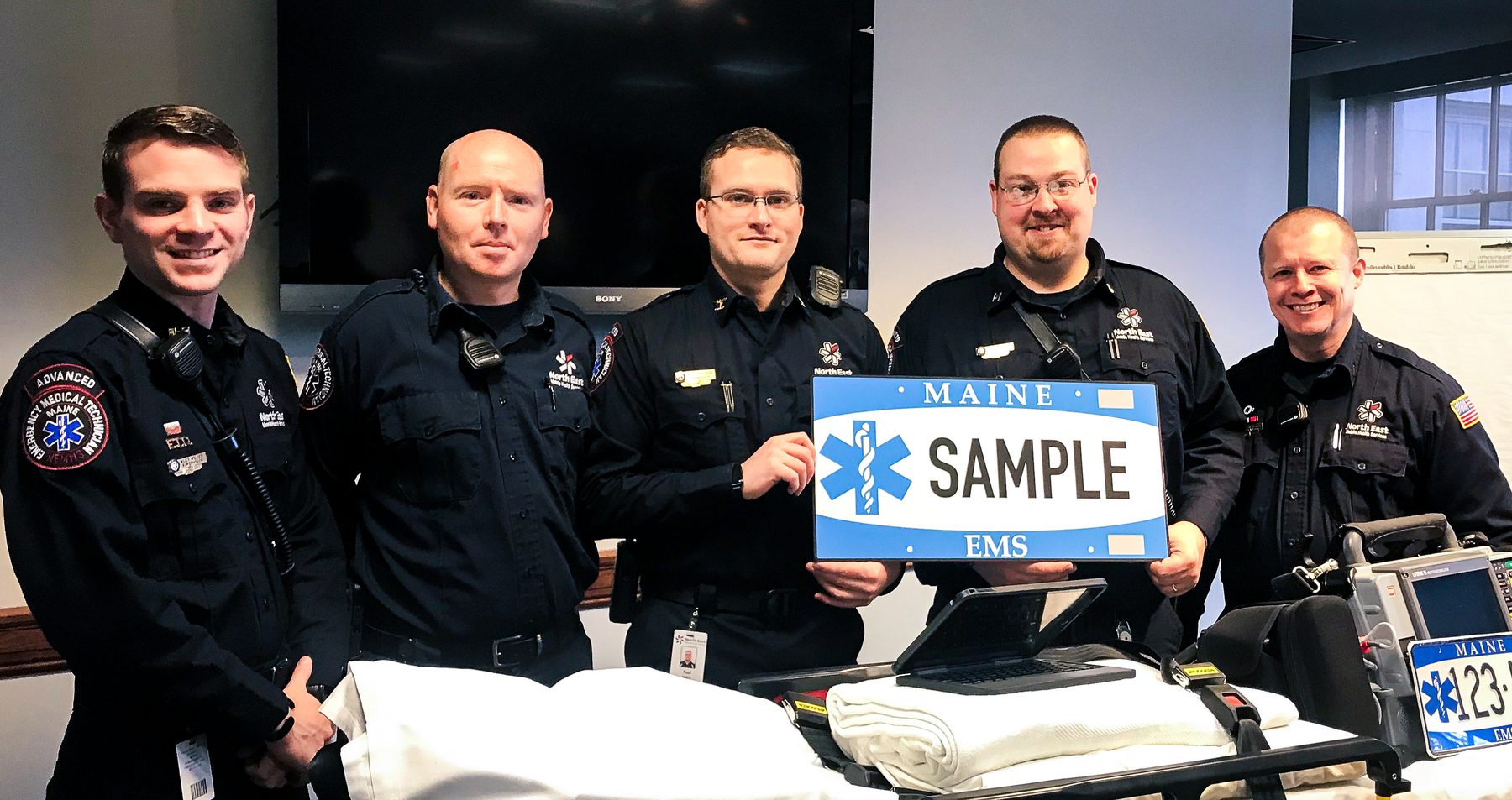 NEMHS team at a community event